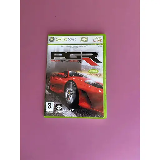 Диск с игрой на Xbox 360 лицензия Project Gotham Racing 3, игра на Xbox 360 Project Gotham Racing 3