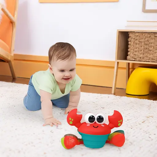 Інтерактивна іграшка Bright Starts Rockin’ Crawling Crab (17635) - фото 3