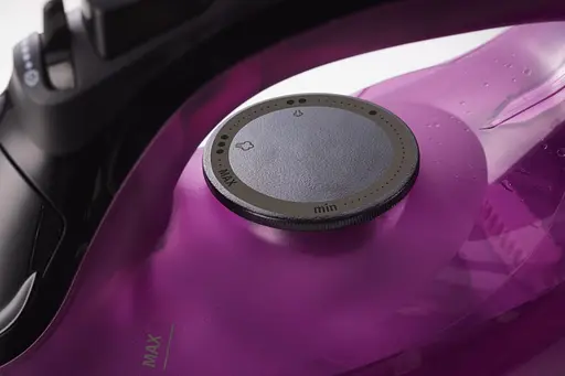 Gorenje Утюг Gorenje, 2400Вт, 450мл, паровой удар -40гр, постоянный пар - 180гр, автовыключение, керам. подошва, бордовый - фото 10