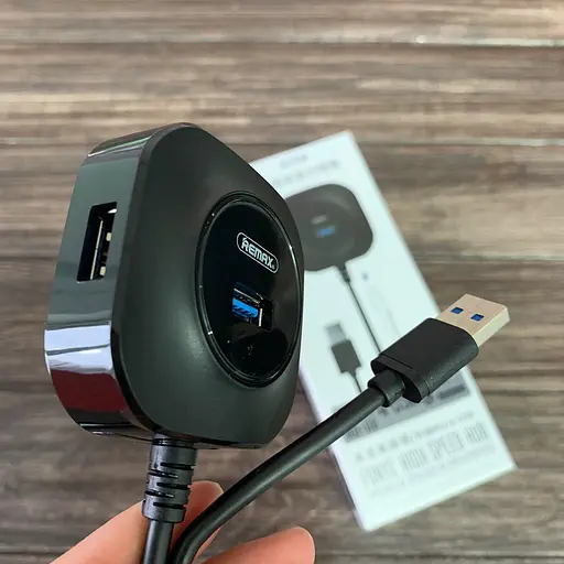 Хаб Usb Remax 3.0 Hub Ru-u8 разветвитель концентратор - фото 3