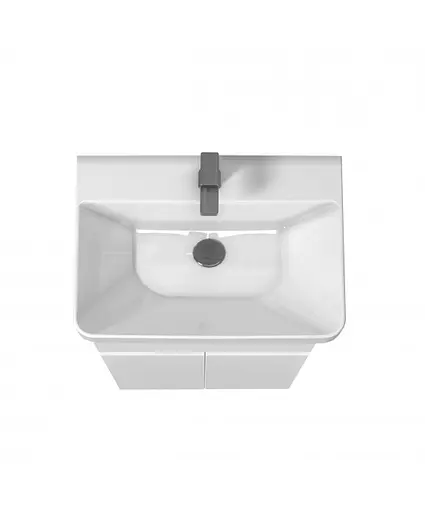 Тумба Мойдодир City White 60 з умивальником Vivace 60 Білий підлогова Білий - фото 4