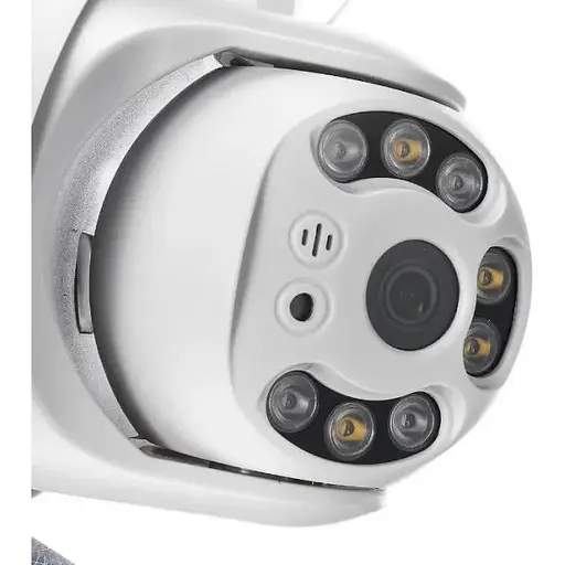 IP камера видеонаблюдения RIAS PTZ-120 Wi-Fi 2MP уличная с удаленным доступом White (3_02535) - фото 2