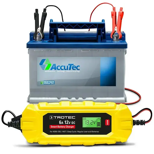 Зарядний пристрій Trotec PBCS 6A 12V 4-150Ah для автомобільного акумулятора (DAS302835) - фото 5