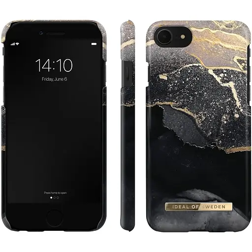 Чехол IDeal of Sweden Printed MagSafe для iPhone 7 / 8 / SE 2020 / SE 2022 Golden Twilight Marble - фото 6