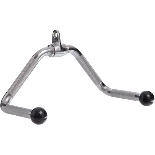 Ручка для нижньої тяги York Fitness Multi-Purpose багатофункціональна з гумовими наконечниками, хром