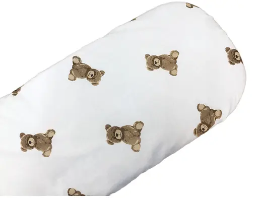 Простынь хлопковая Moontime в коляску "Медвежата" - фото 1