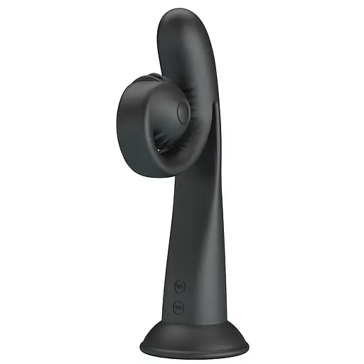 Вібратор Pretty Love Love Romance Selma Snail, 20 см (чорний) - фото 1