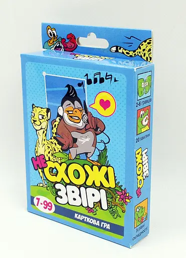 Настільна гра Несхожі звірі, Стратег (українською)