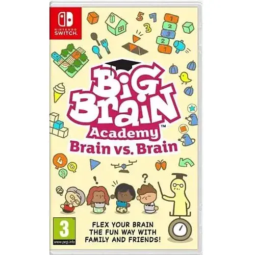 Игра Big Brain Academy Brain vs Brain (русская версия) (Nintendo Switch)