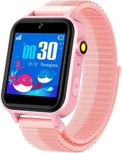 Smart Watch AmiGo GO10S Pro Wifi Pink UA
