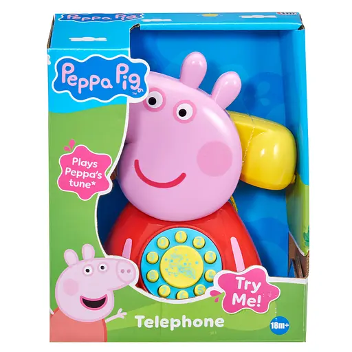 Розвиваюча іграшка Peppa Pig каталка Телефон Пеппи (1684687) - фото 6