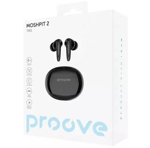 Беспроводные наушники MoshPit 2, Black Proove teh0020123 - фото 4