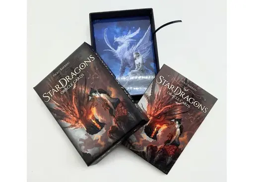 Карты Scarabeo Оракул Звездные драконы (StarDragons Oracle Tarot by Paolo Barbieri) (ВР_КТОЗД) - фото 2