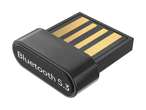 Адаптер USB bloetooth, STLab, v5.3, черный, Slim (BT-5.3S) - фото 1