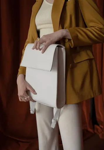 Женский белый рюкзак Tammy - фото 4