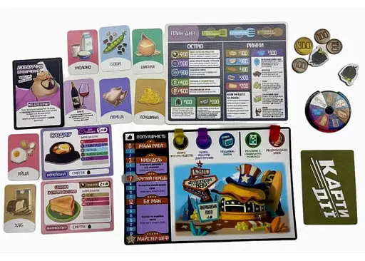 Настільна гра Нова Ера Битва ресторанів (Rival Restaurants) (укр.) (ВР_БР) - фото 15