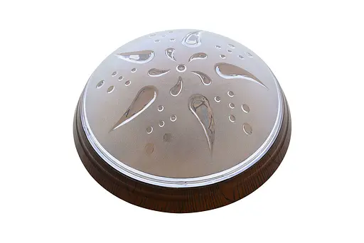 Світильник пластиковий Уфо Роза Вітрів горіх - фото 1