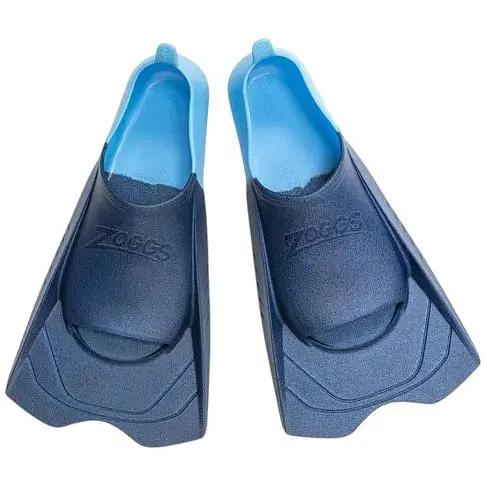 Ласти Zoggs Short Blade Rubber 45-46 Синій/Блакитний (1000-465220.BLAQ.11-2)