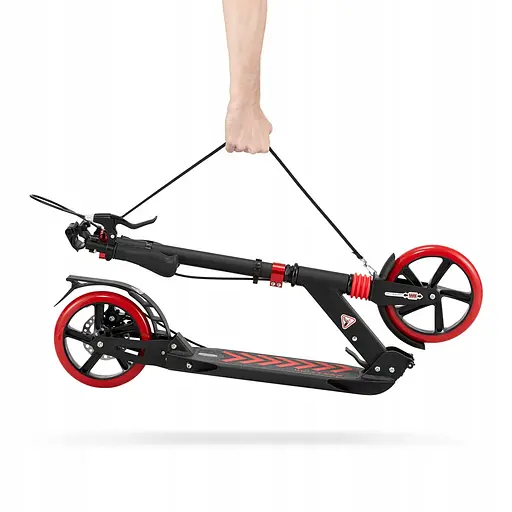 Самокат двухколесный Sesttino Shiro Red - фото 9