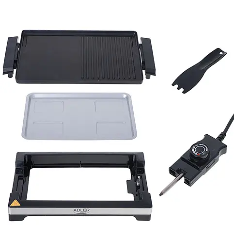 Електричний настільний гриль Adler AD 6614 - фото 8