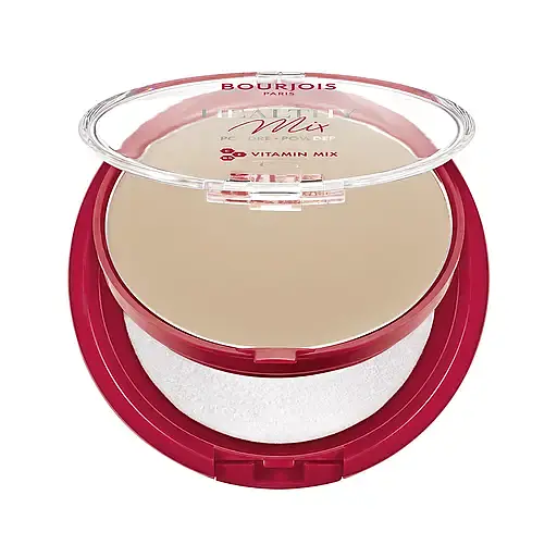 Компактна пудра Bourjois Healthy Mix, вітамінна, відтінок 04 (Light Bronze), 10 г (8000019185732) - фото 3
