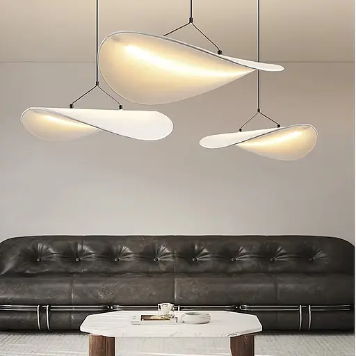 Светильник в органических мотивах на 3 световых режима Ø 40 см | Ст. D 8643-400 | Line F - фото 7