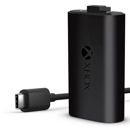 Акумулятор Xbox Play and Charge 1400 мА*г, чорний - фото 1