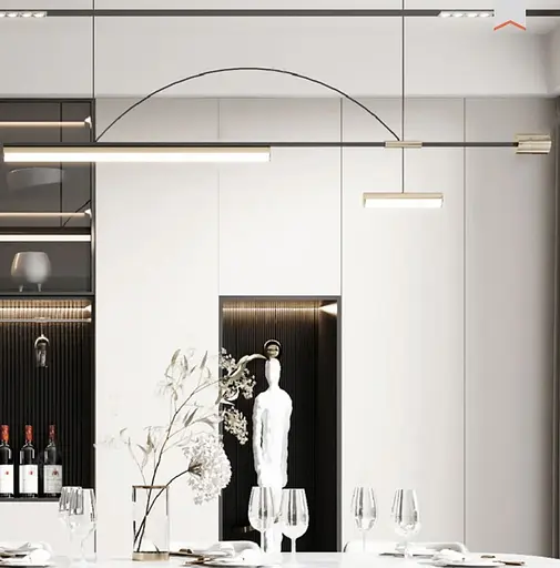 Подвесной светильник ZODIAC ARCH Line.F MBJ 6-1200 GD+BK - фото 6