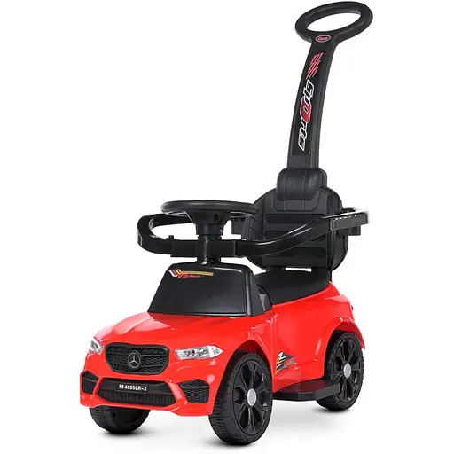 Дитячий електромобіль Bambi M 4855LR-3 2 в 1 червоний - фото 1