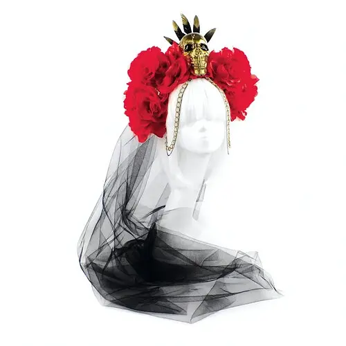 Обруч Donna Lurdes с фатой - фото 1