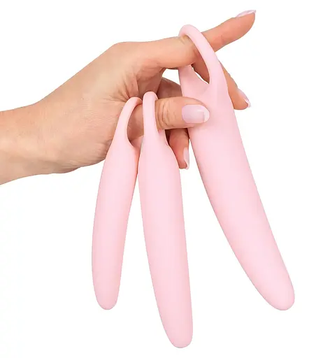 Набір фалоімітаторів Sweet Smile Vaginal Trainers 3 шт рожевий - фото 5
