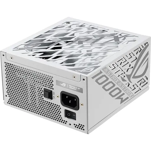 Блок питания Asus ROG STRIX 1000W Platinum White Edition (90YE00W4-B0NA00) [141265] - фото 2