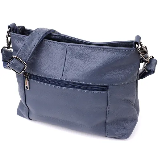 Женская сумка Vintage на два отделения из натуральной кожи 28х23х11 см sum0027621 - фото 2