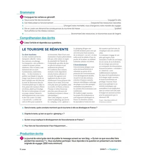 LaClasse. Niveau B2. Cahier d'activités - фото 10
