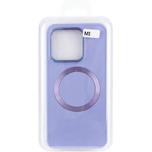 Чохол Epik TPU Bonbon Metal Style with MagSafe для Xiaomi Redmi Note 13 4G Бузковий/Dasheen - фото 6