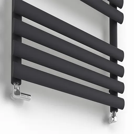 Рушникосушка дизайнерська Ideale Eliza 11 12/1130/500 чорний, Чорний - фото 2