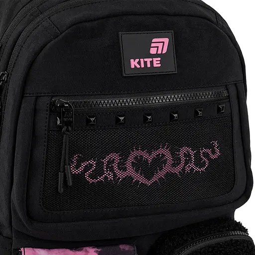 Рюкзак Kite Education teens 2587M Drama Queen Чорний (K26-2587M-2) - фото 9