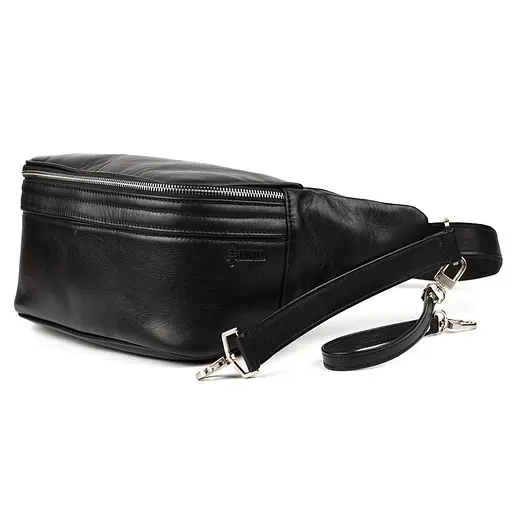 Шкіряна чоловіча сумка на пояс TARWA 30х15х12 см nsa0001225 - фото 1