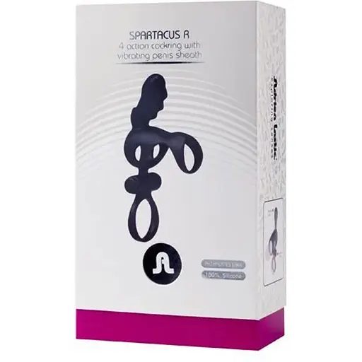 Насадка на член с вибрацией Adrien Lastic Spartacus R - фото 6