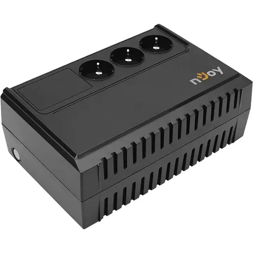 Джерело безперебійного живлення NJOY Renton 650 (PWUP-LI065RE-CG01B) Lin.int., AVR, 3 x евро, пластик