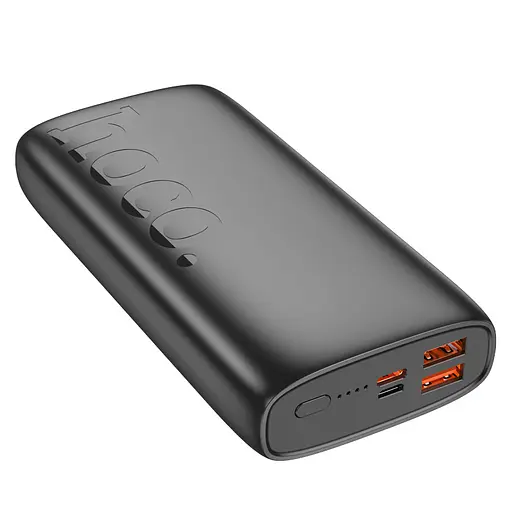 Портативний ЗП Power Bank Hoco J122A Respect 22.5W+PD20W 20000 mAh Black - фото 3