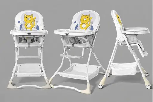 Стул для кормления TILLY Buddy T-633/2 Lilac Cat /1/ - фото 2