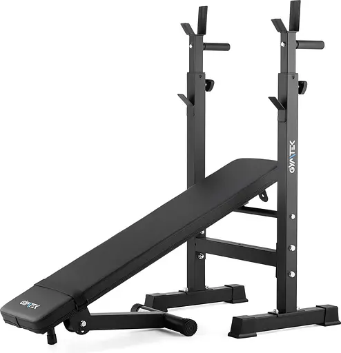 Лавка зі стійками для тренувань зі штангою Gymtek XL700 складана - фото 4