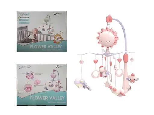 Карусель музыкальная 822-207-1, погремушки, мелодии, звуки природы, в коробке (6946616088411) МИКС - фото 1