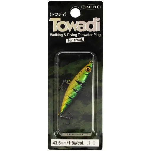 Воблер Smith Towadi 43.5mm 1.8g F #30 Perch - фото 2