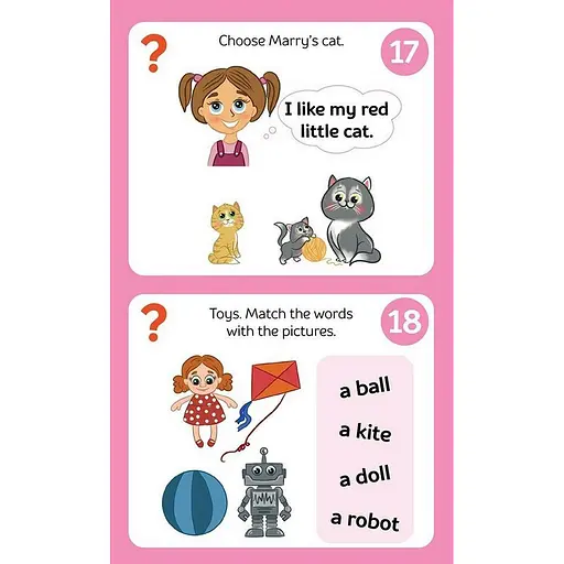 Розвиваючий блокнот English 6+ ZIRKA 156554 у картинках грайки - фото 3