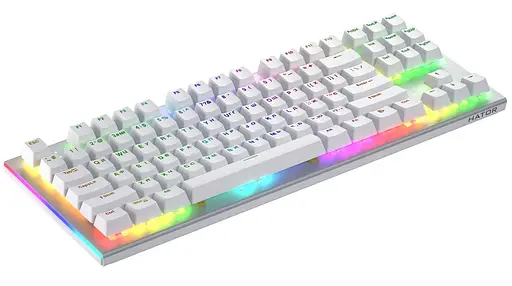 Клавиатура HATOR Gravity X TKL orange White (HTK551UA) - фото 3