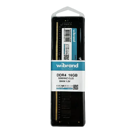 Оперативная память DDR4 Wibrand 16GB 3200MHz CL22 DIMM - фото 2