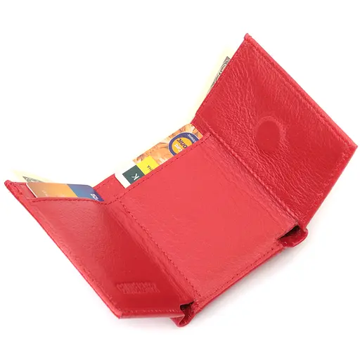 Кожаный женский кошелек ST Leather 9.5х7.5х2 см acs0029443 - фото 7