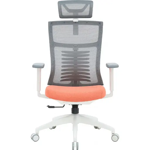 Офісне крісло OfficePro Balance OC550-W-DG-OR White/Dark Gray/Orange [148647]